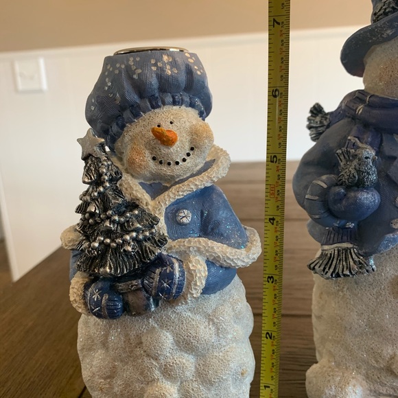 Blue & White Snowman - Picture 3 of 6